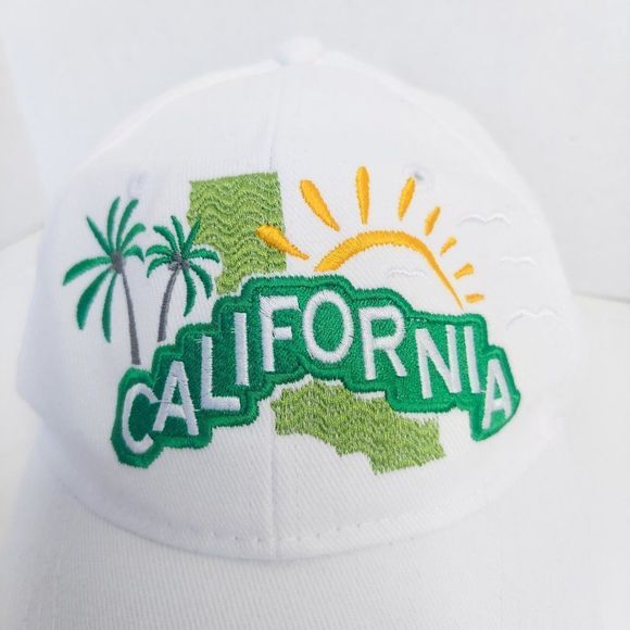 Embroidered California Logo OSFA Baseball Hat Cap - Picture 2 of 4